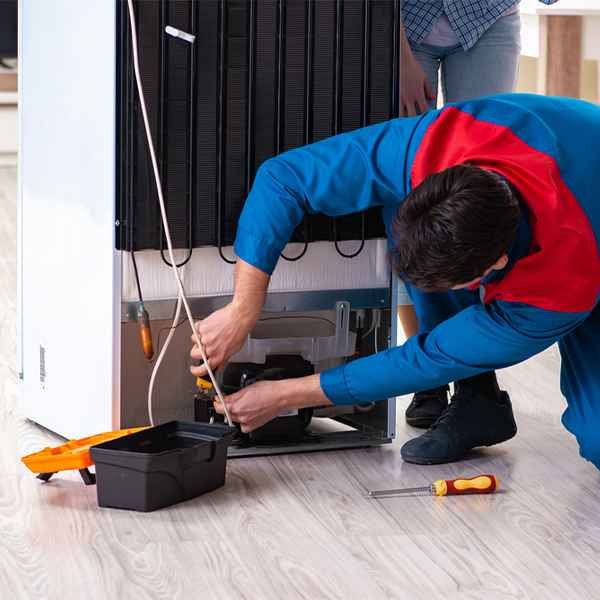 how much do you charge for refrigerator repair services in Hunters WA